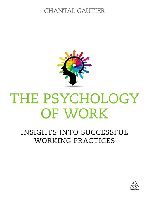 Title details for The Psychology of Work by Chantal Gautier - Available